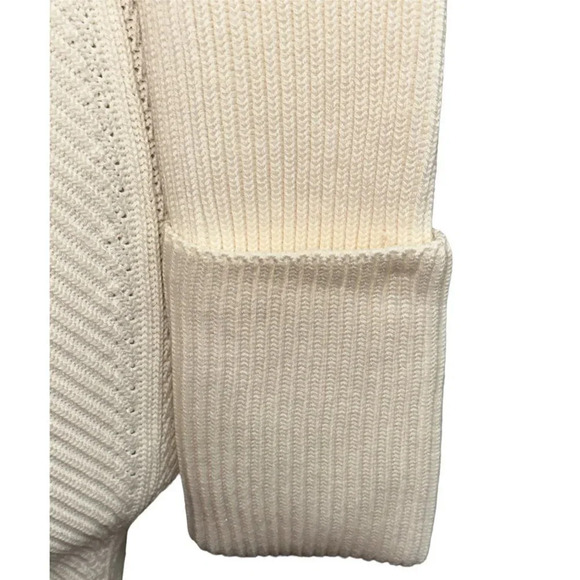 GAUGE81 Artik Dress in Ivory Large New Womens Sweater Knit Mini - Picture 9 of 12